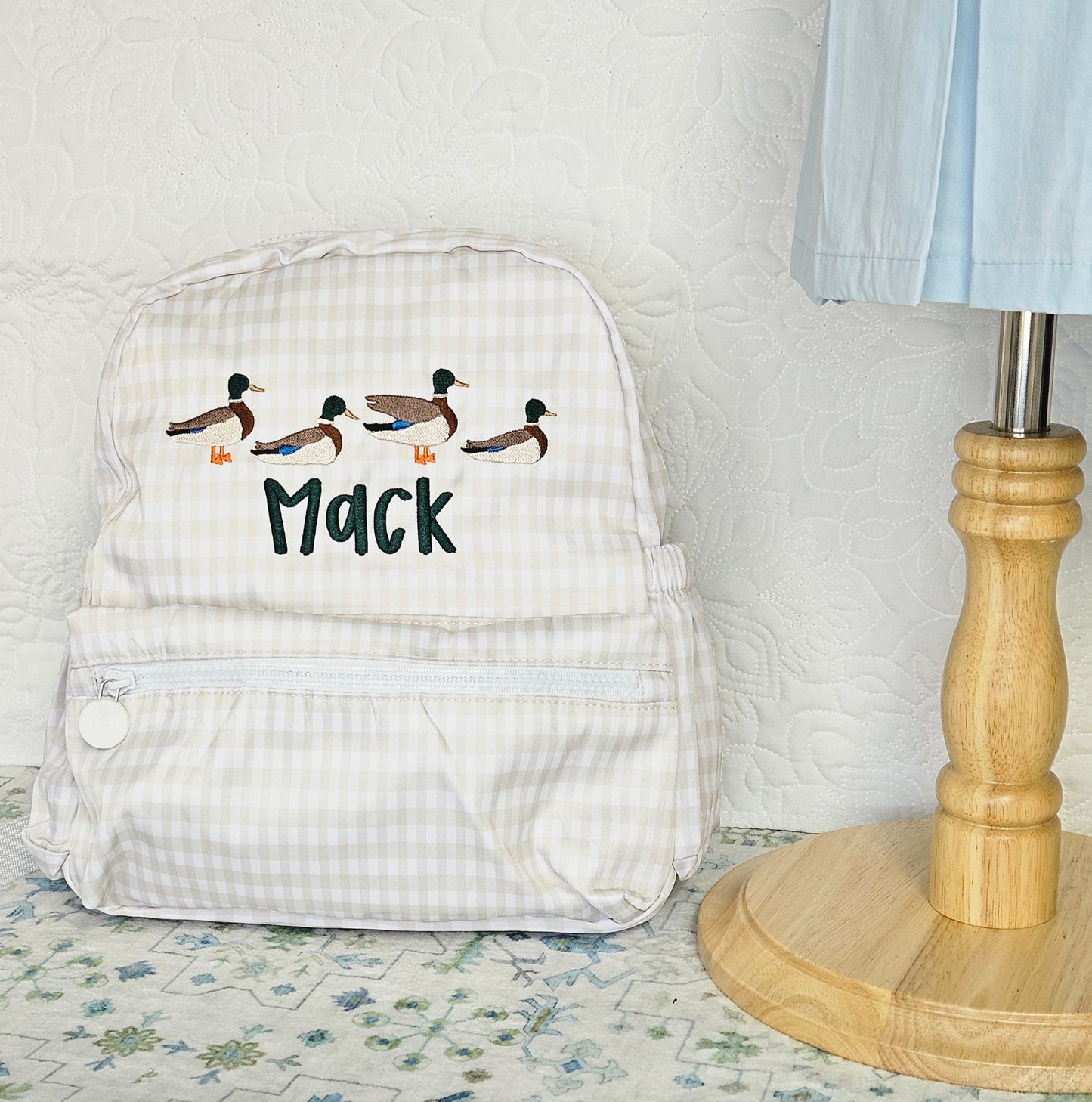 NEW!! Mallards Backpack and Travel Set