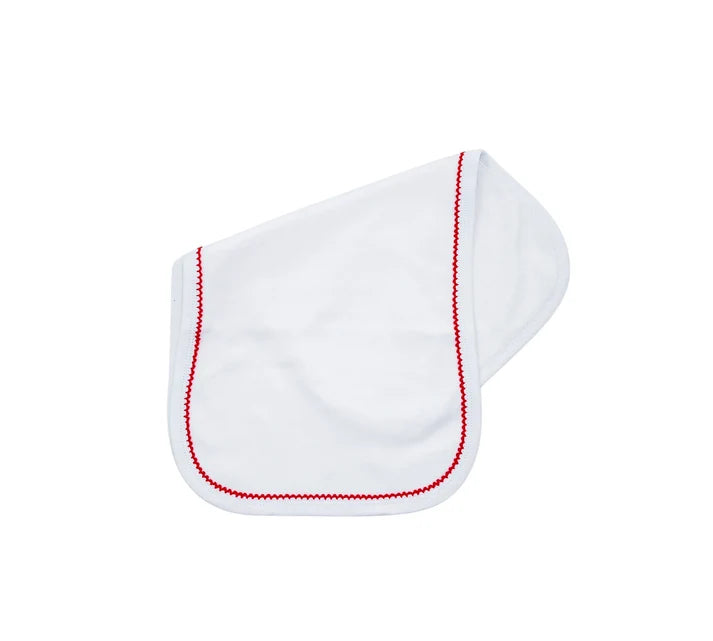 Picot Trim Burp Cloth