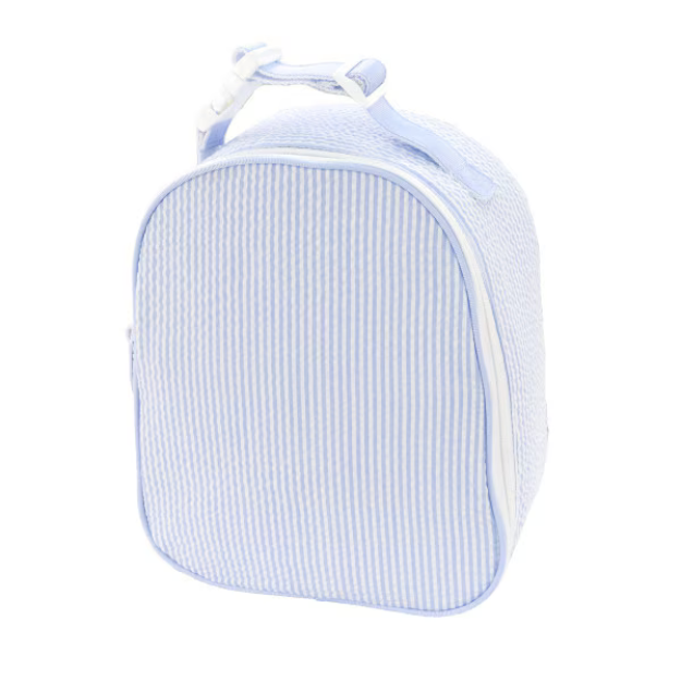 Mint Seersucker Lunch Box | Girls