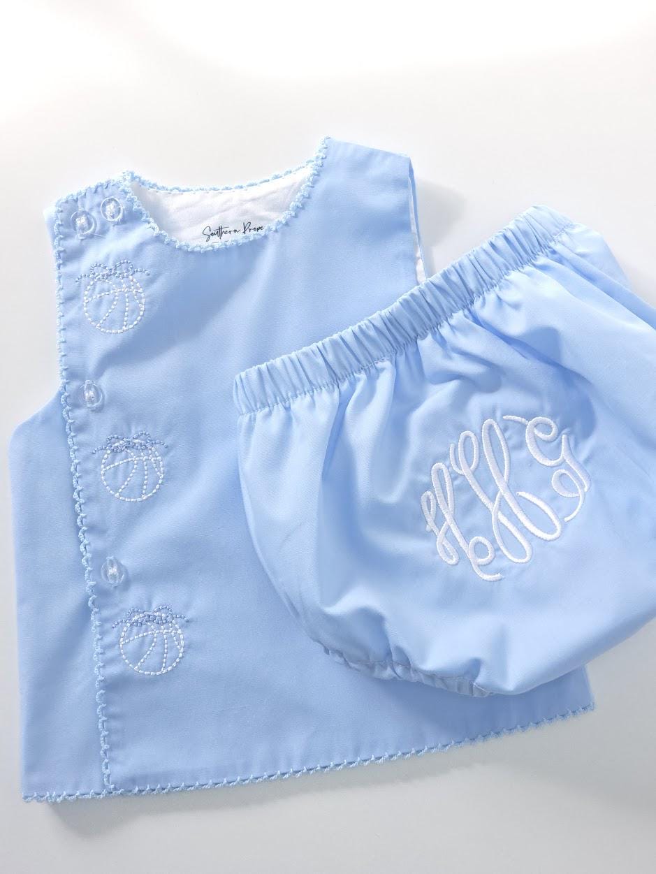 Girls Basketball Diaper Set