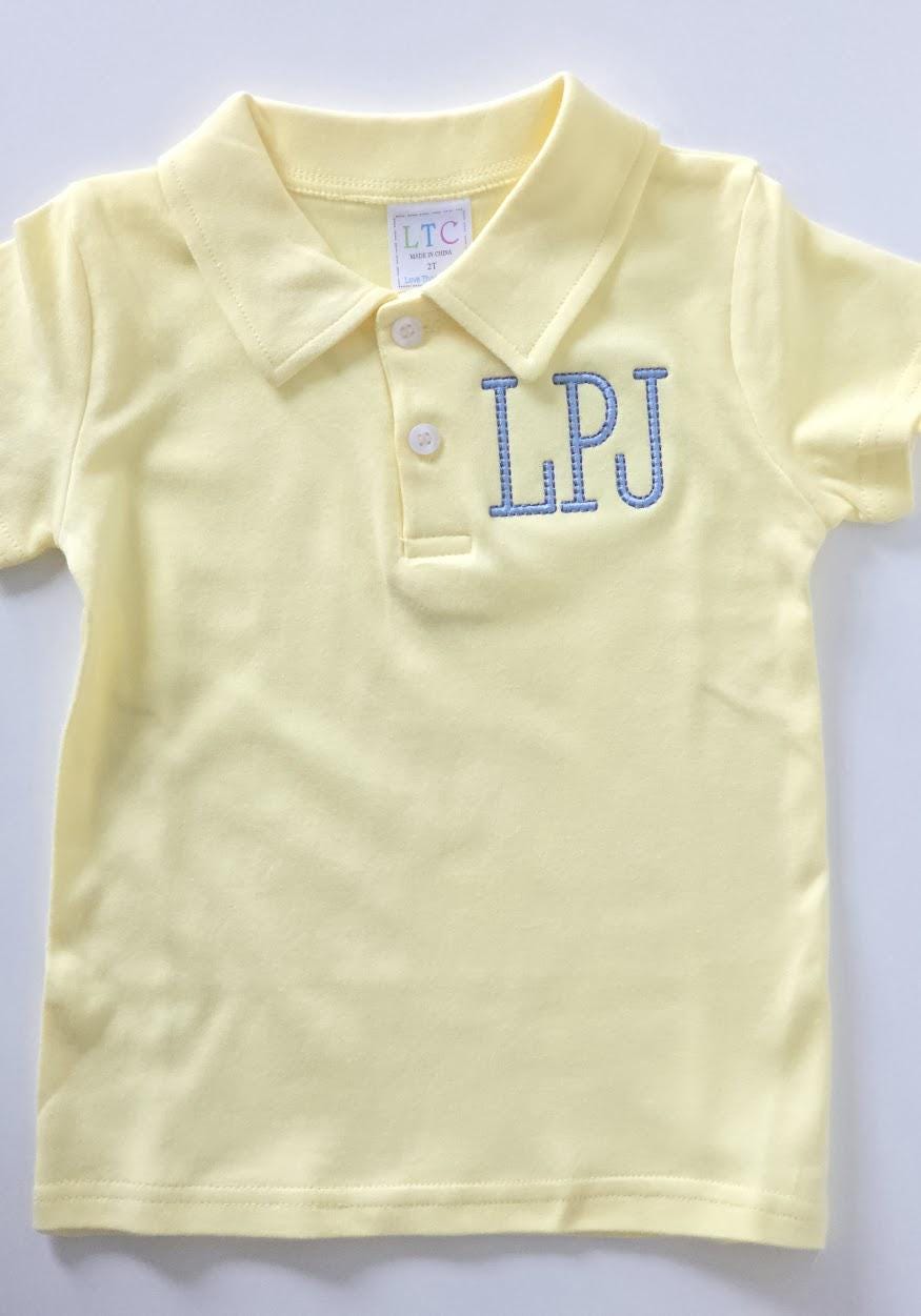 Monogrammed Polo | Boys