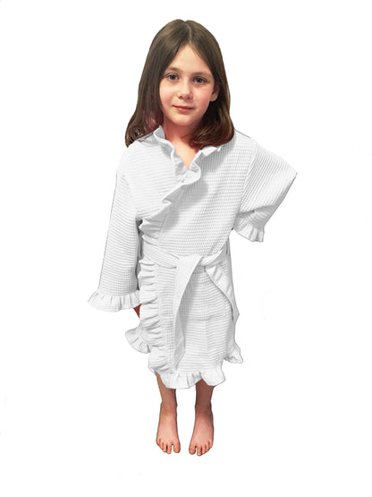 Pink Ruffle Dance Cover Up Robe