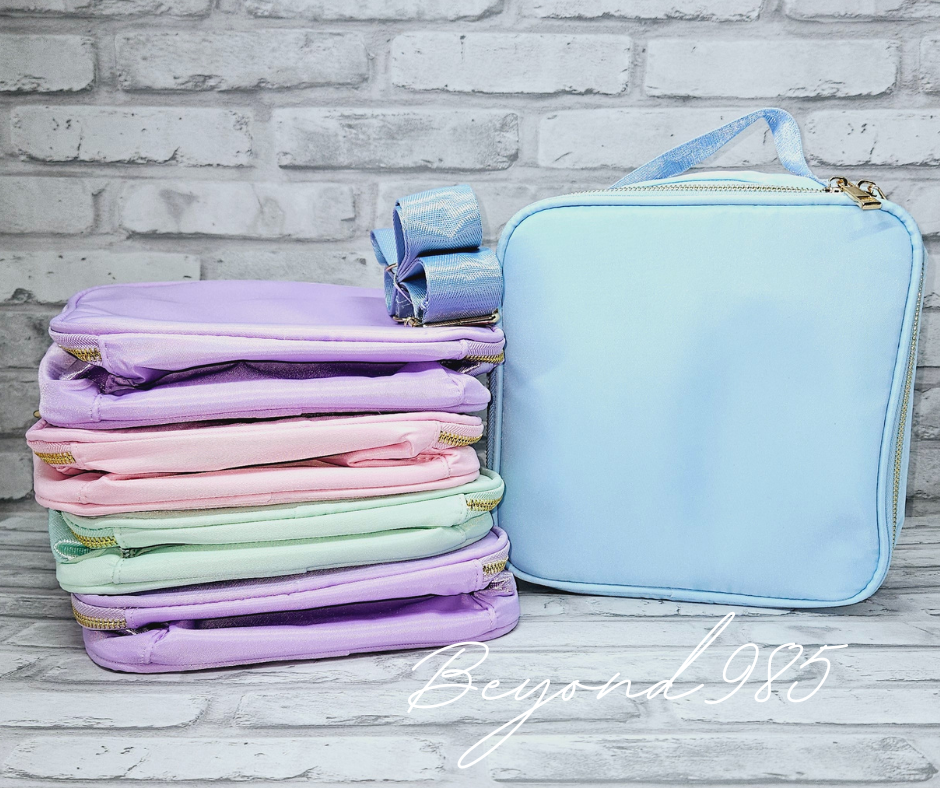Pastel Nylon Lunch Tote