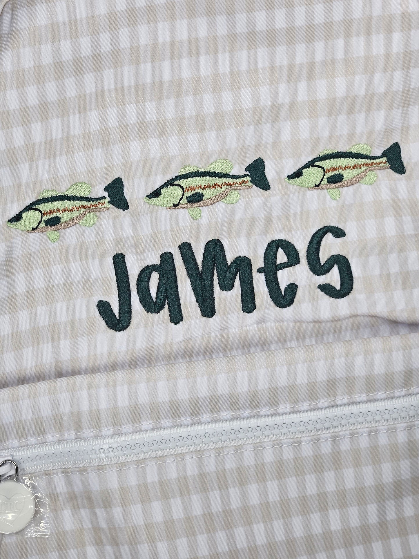 NEW!! Fish Trio Backpack and Travel Set
