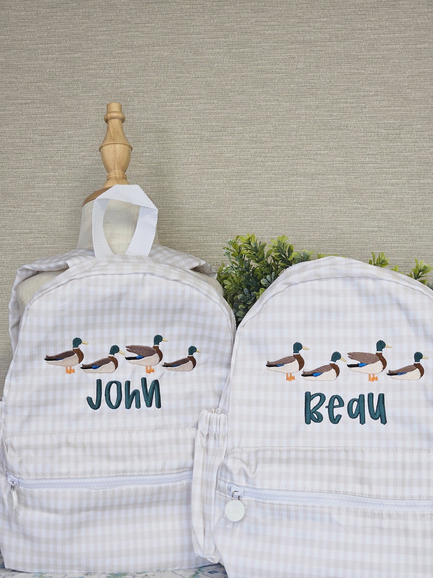 NEW!! Mallards Backpack and Travel Set