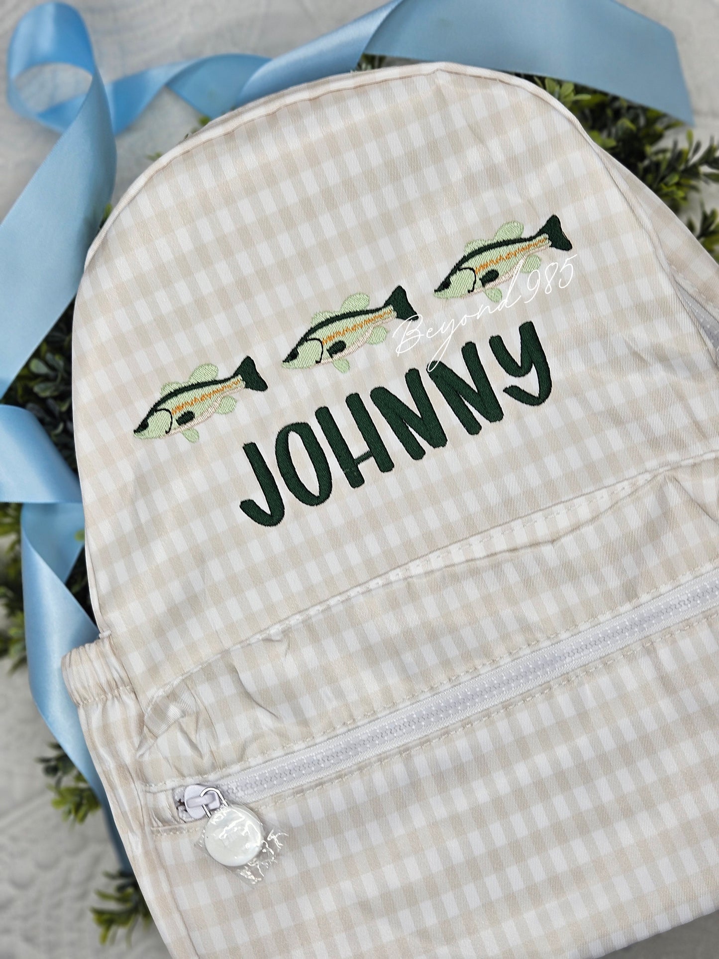 NEW!! Fish Trio Backpack and Travel Set