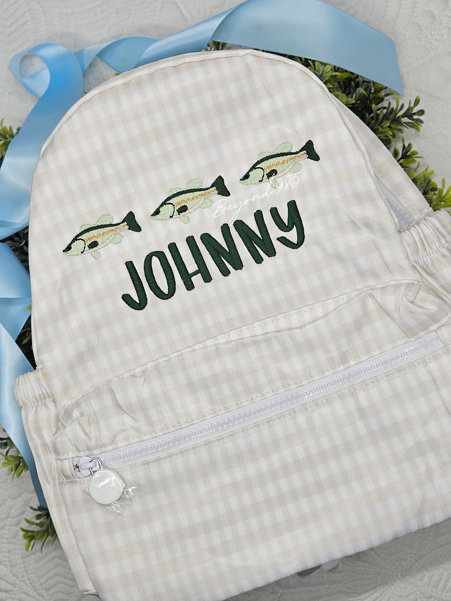 NEW!! Fish Trio Backpack and Travel Set