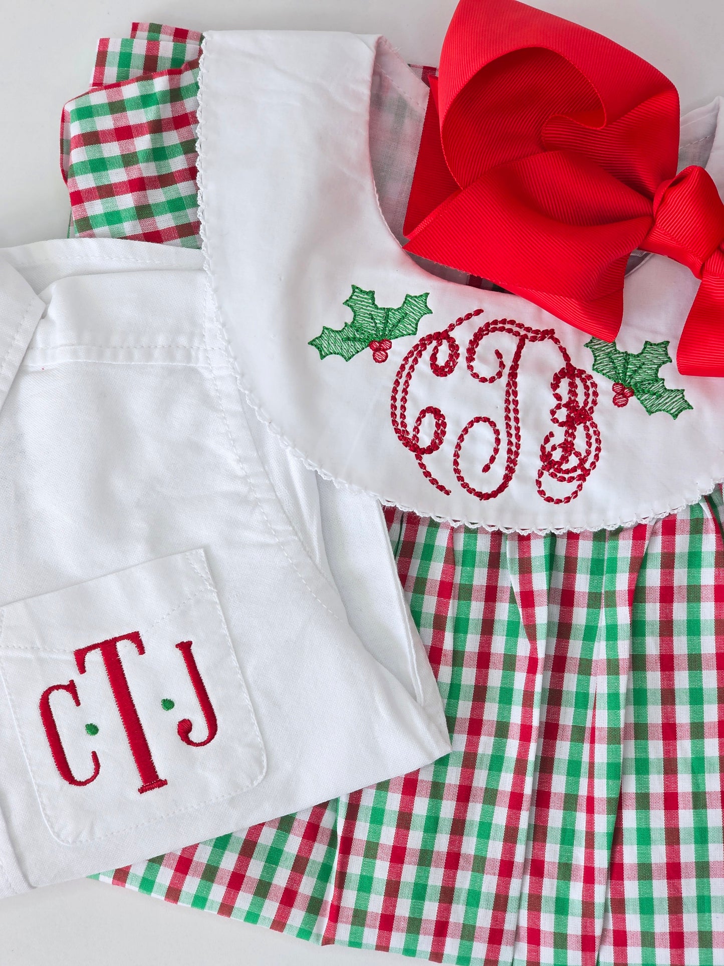 Christmas Bishop Dress