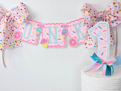 Custom ONE Birthday Banner