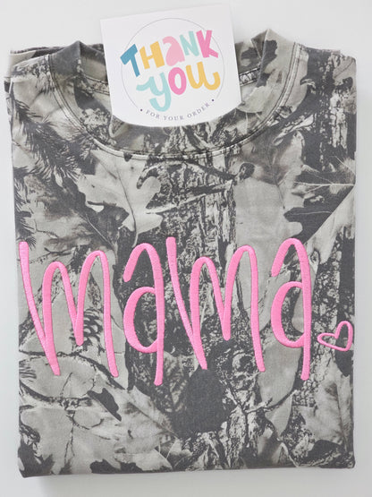 Camouflage Mama T-Shirts Camo Mama T-Shirts