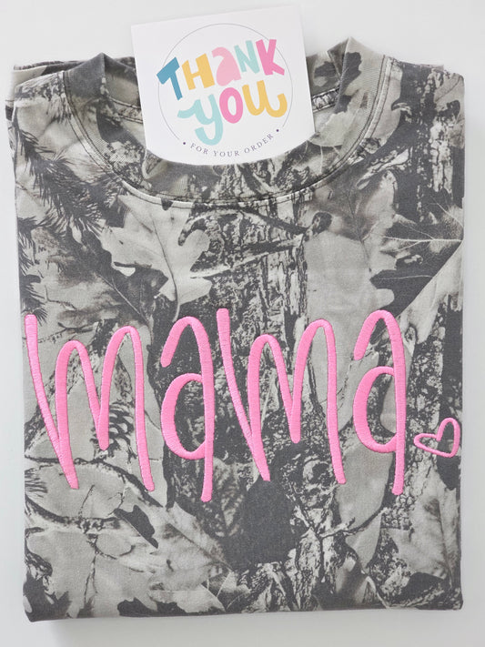 Camouflage Mama T-Shirts Camo Mama T-Shirts