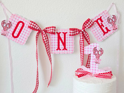 Custom ONE Birthday Banner