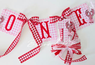 Custom ONE Birthday Banner