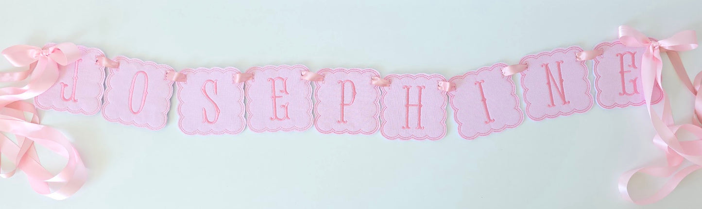 Baby Name Banner