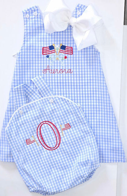 Classic Patriotic Flag Dress