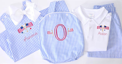 Classic Patriotic Name Polo