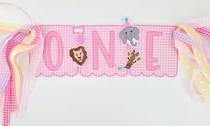 Custom ONE Birthday Banner