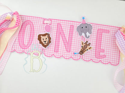 Custom ONE Birthday Banner