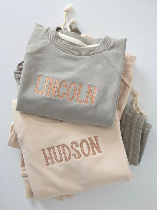 Organic Cotton Jogger Sets