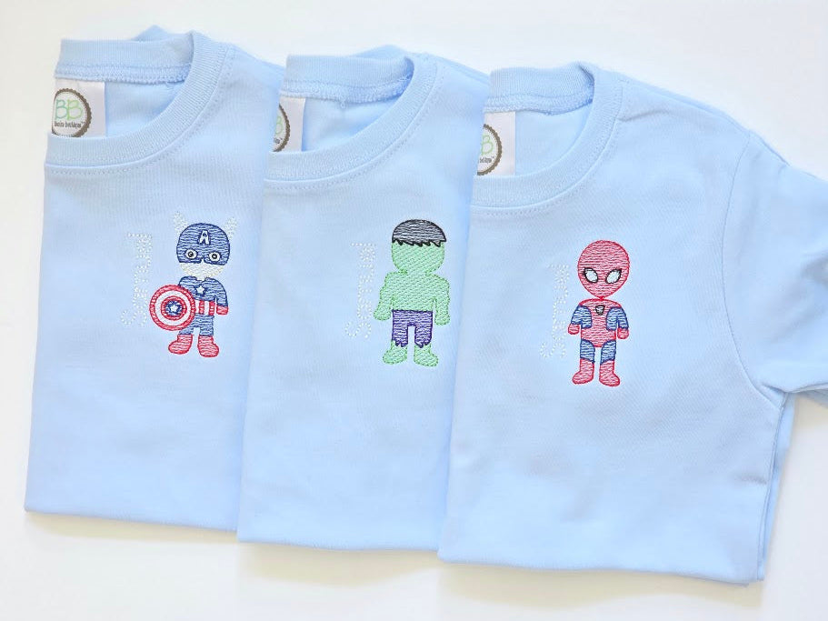 Superhero Pocket Tee