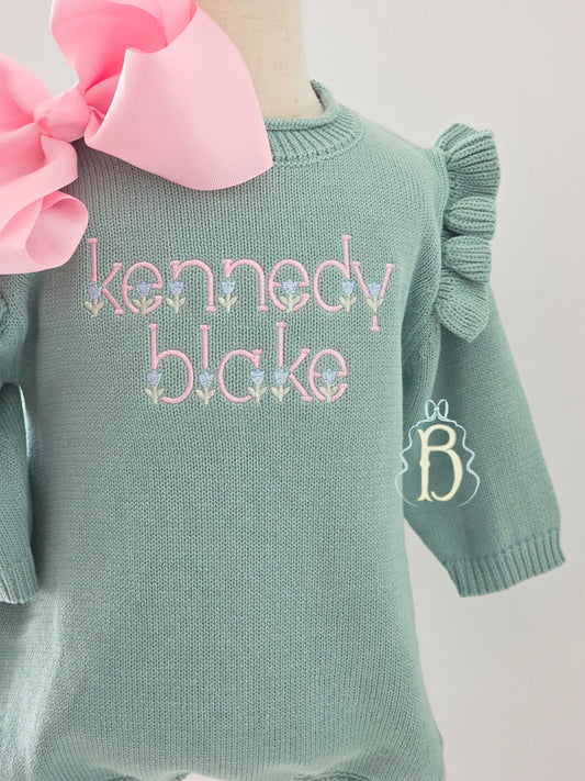 Roll Neck Bubble with Ruffle