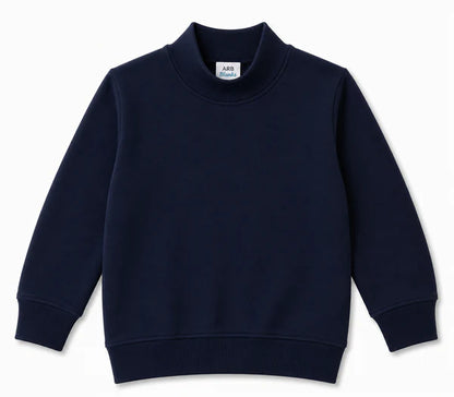 Premium Kids Mock Neck Sweatshirt | 25 Colors | Preorder