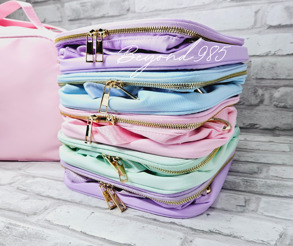 Pastel Nylon Lunch Tote
