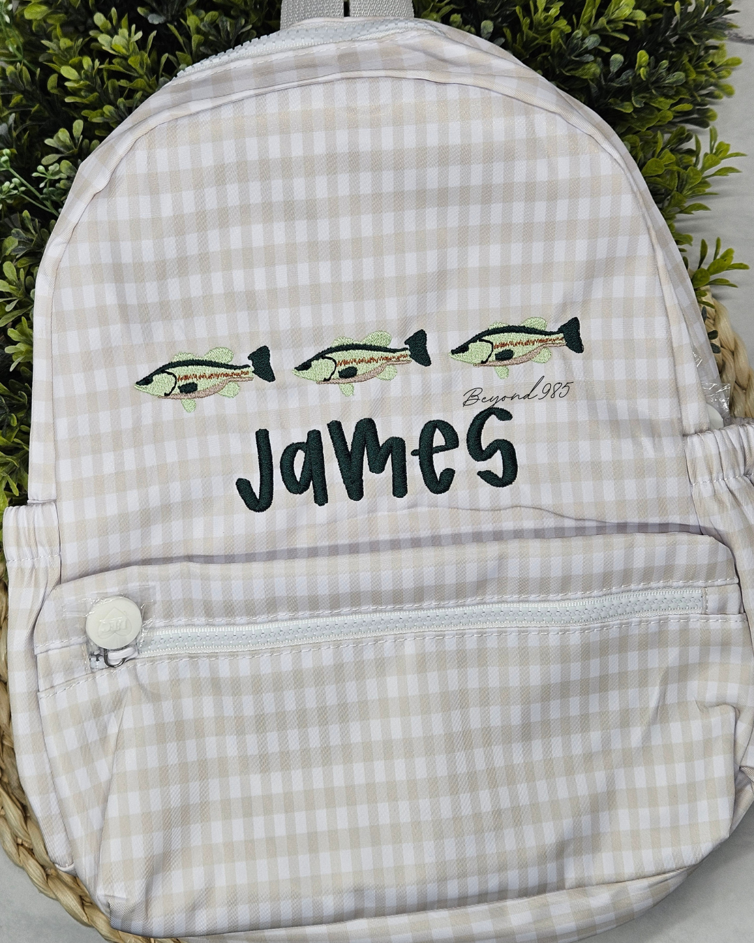 NEW!! Fish Trio Backpack and Travel Set