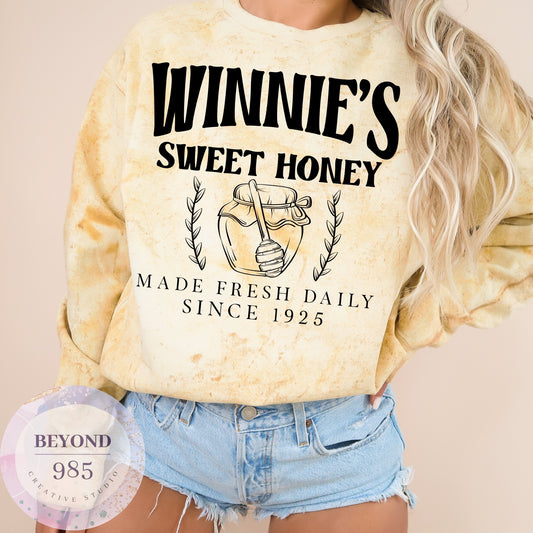 Winnie's Sweet Honey Sweatshirt - Winnie's Sweet Honey