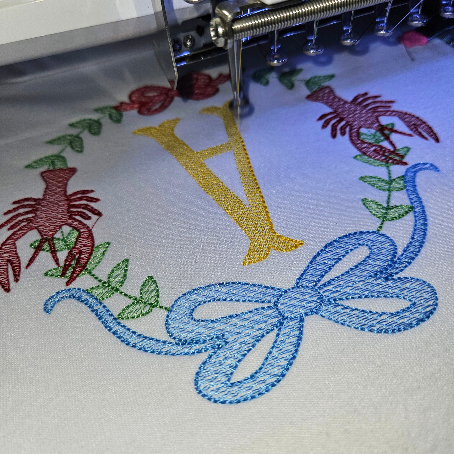 Girls' Crawfish Monogram Shirt