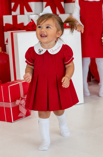 Christmas Peter Pan Collar Dress
