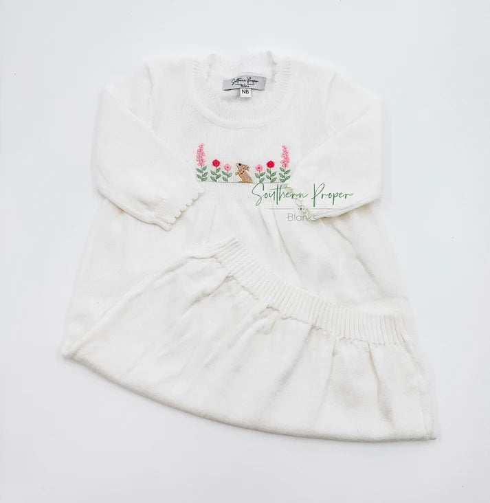 Classic Knit Newborn Gown