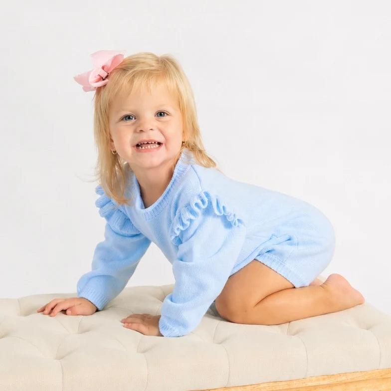 Roll Neck Bubble with Ruffle
