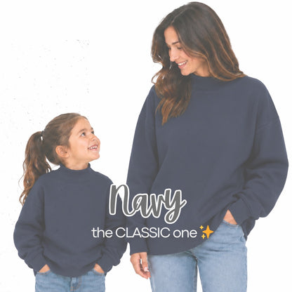 Premium Adult Mock Neck Sweatshirt | 25 Colors | Preorder