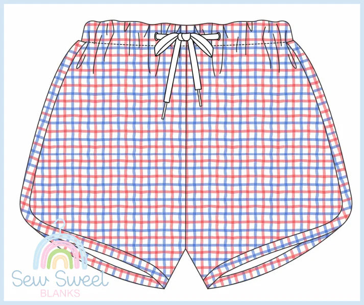 Boys Patriotic Name Shirt & Shorts Set