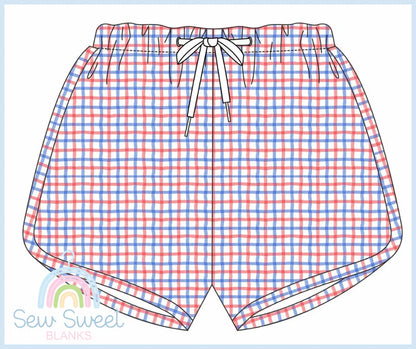 Boys Patriotic Name Shirt & Shorts Set