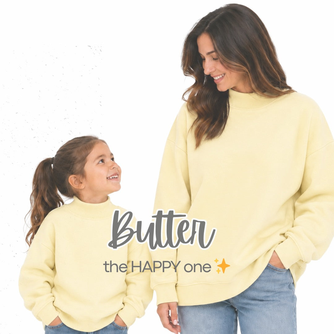 Premium Adult Mock Neck Sweatshirt | 25 Colors | Preorder