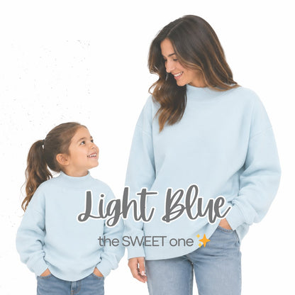Premium Adult Mock Neck Sweatshirt | 25 Colors | Preorder