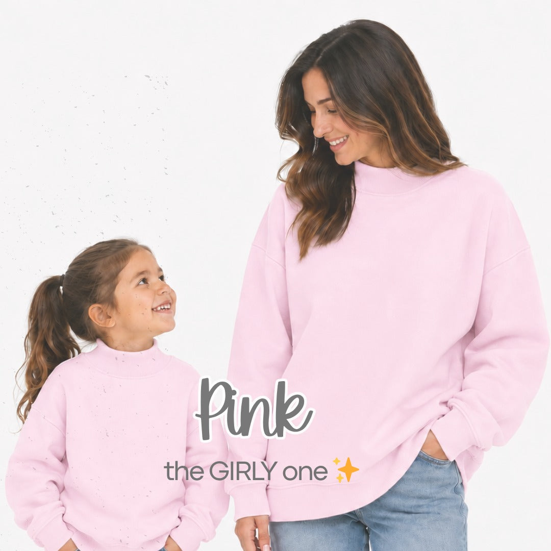 Premium Adult Mock Neck Sweatshirt | 25 Colors | Preorder
