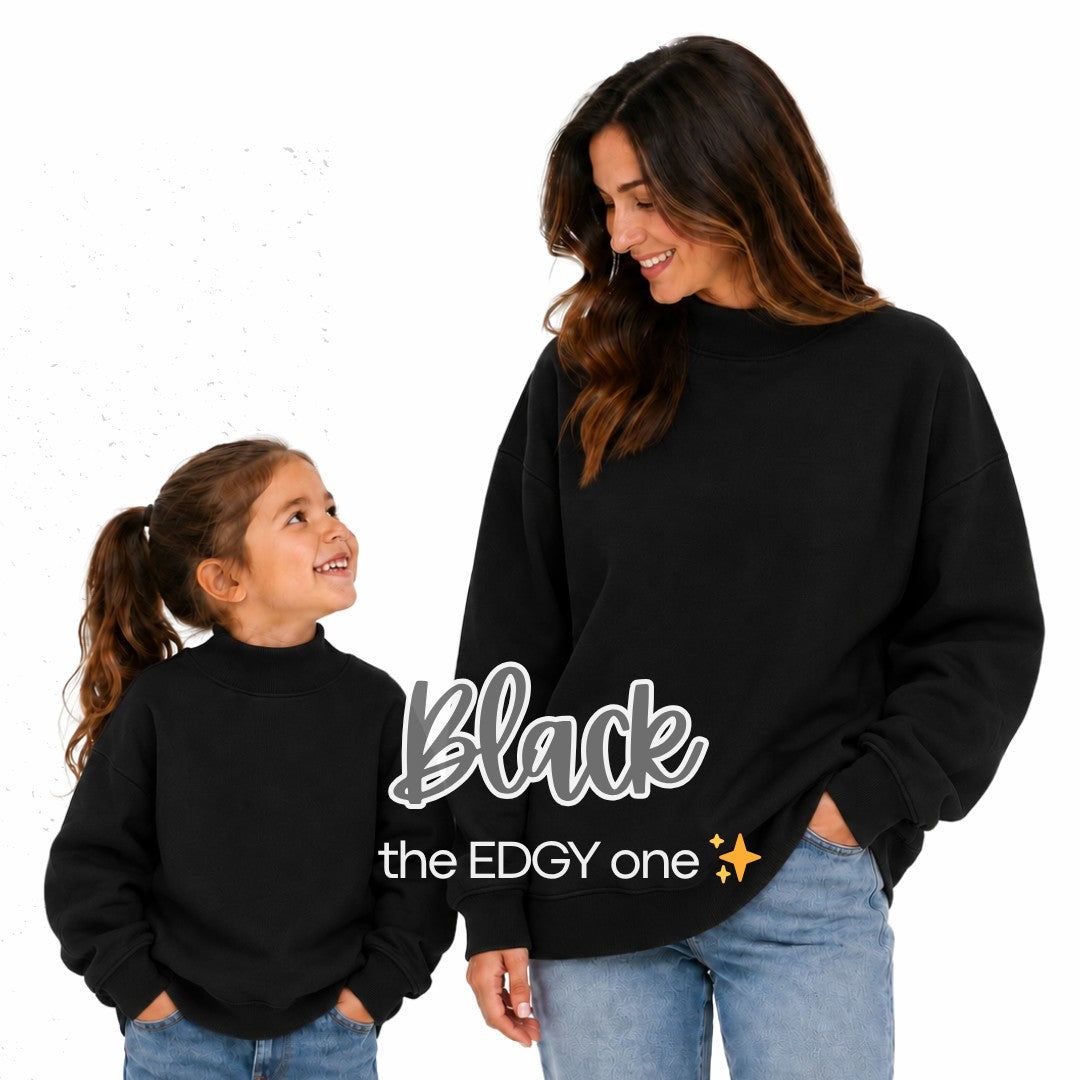 Premium Adult Mock Neck Sweatshirt | 25 Colors | Preorder