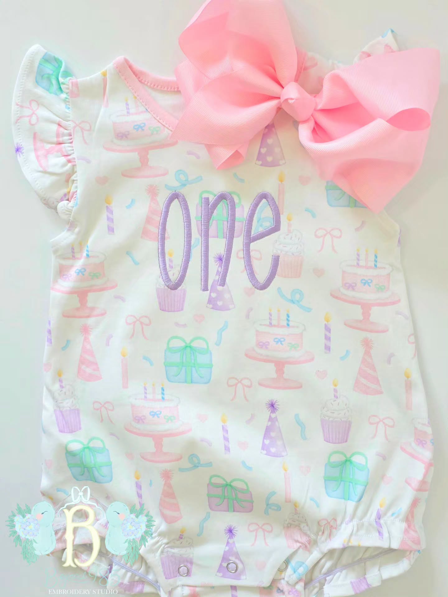 Flutter Sleeve Birthday Bubble