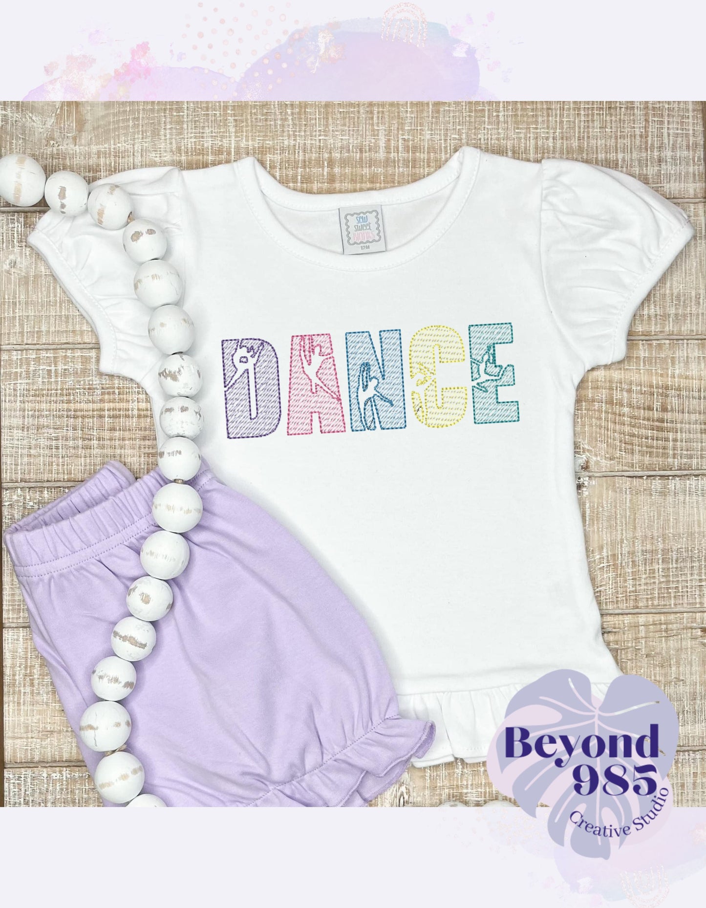 Dance Children's Shirt - Embroidery