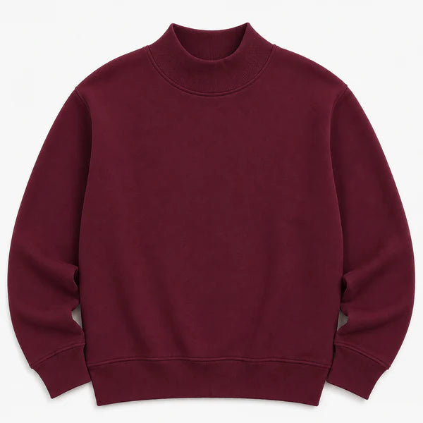 Premium Adult Mock Neck Sweatshirt | 25 Colors | Preorder
