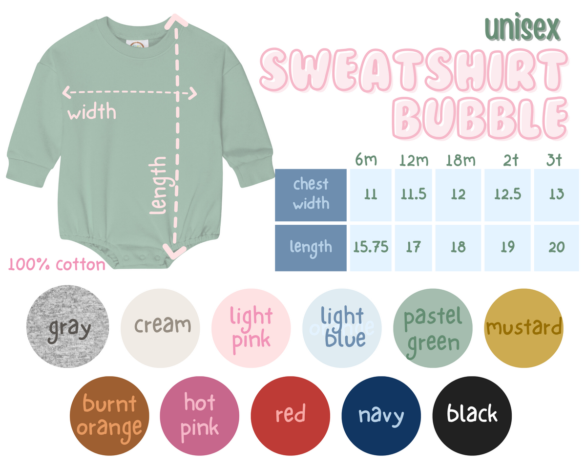 Noah's Ark Sweatshirt & Bubble