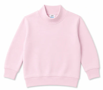 Premium Kids Mock Neck Sweatshirt | 25 Colors | Preorder