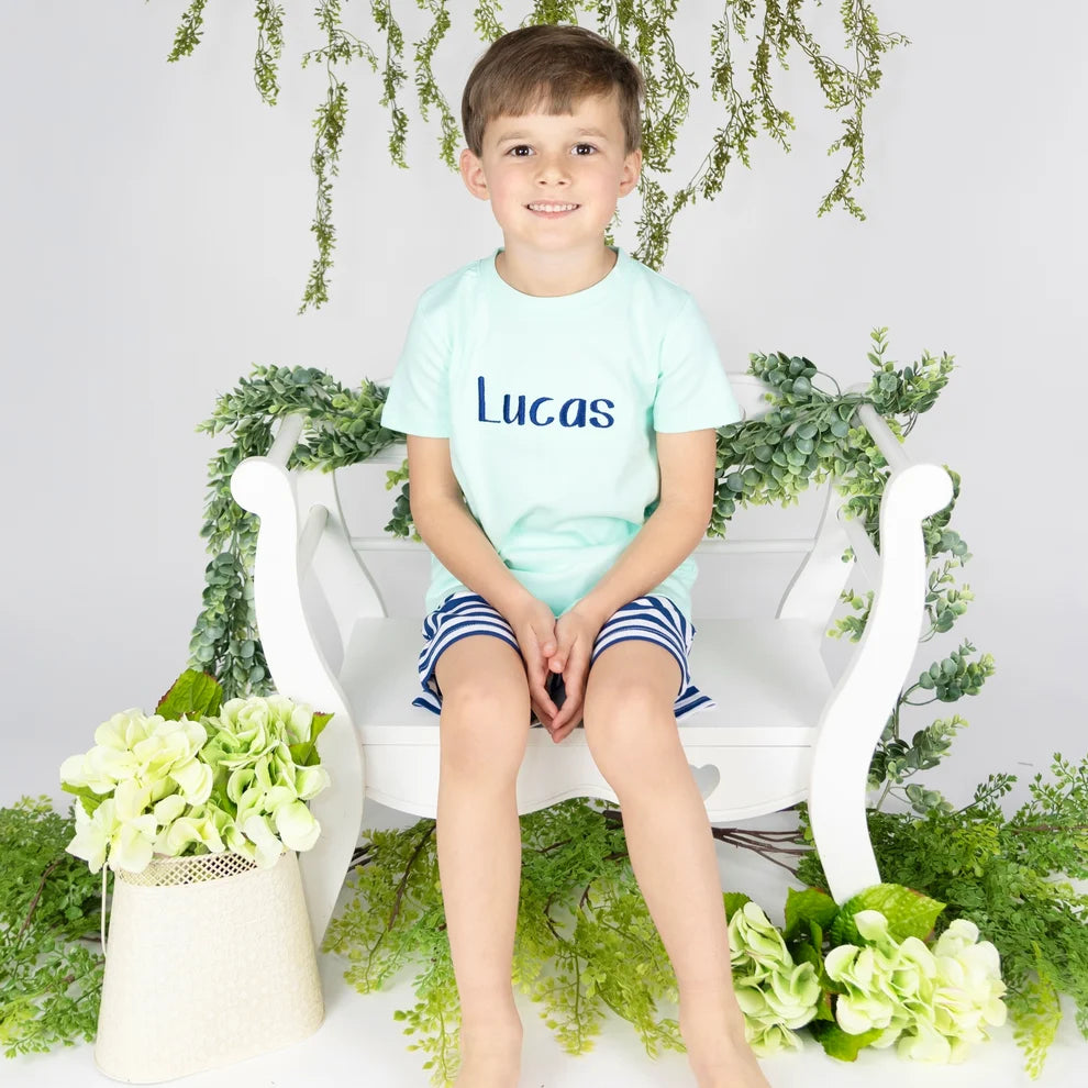 Mini Design Short Sleeve T-Shirt