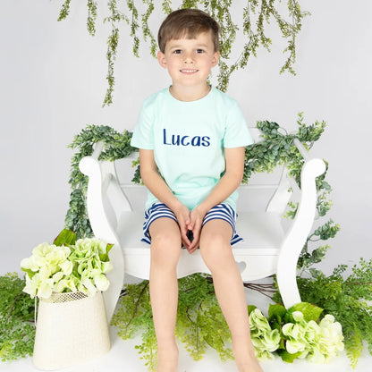 Mini Design Short Sleeve T-Shirt
