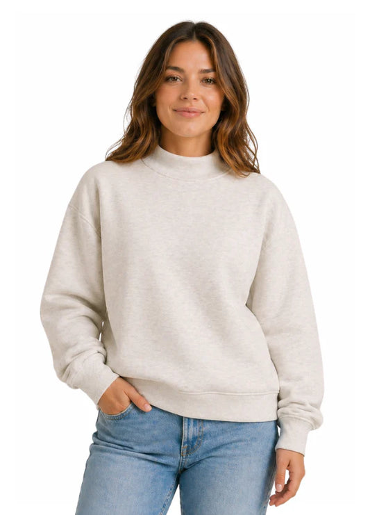 Premium Adult Mock Neck Sweatshirt | 25 Colors | Preorder