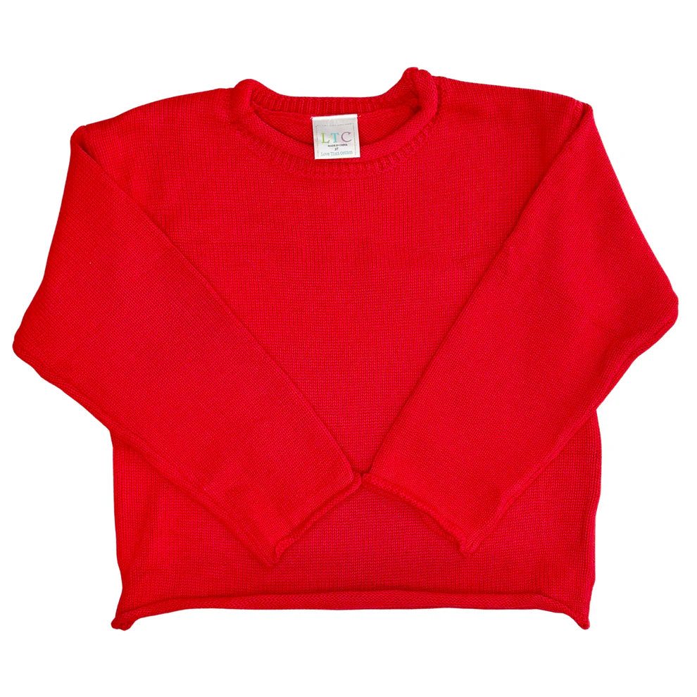Cross Stitch Christmas Train Rollneck