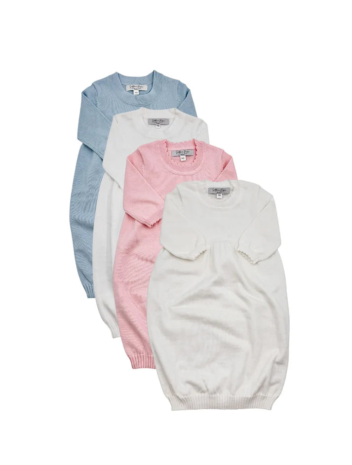 Classic Knit Newborn Gown